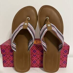 Tommy Bahama Speedwell Flip Flops Women Sz 9 Beach Multicolor Shoes